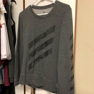 ADIDAS STRIPED PULLOVER